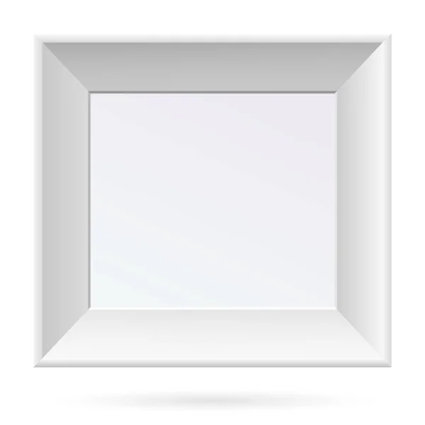 介绍了透明背景阴影下的集合正方形画框设计 三维板横幅站在孤立干净的空白表格上矢量图解Eps 用于照片 文字宣传 — 图库矢量图片