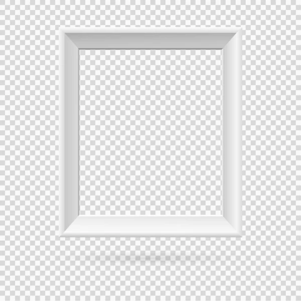 Презентация Прямоугольного Элемента Оформления Рамки Тенью Прозрачном Фоне Настенная Доска — стоковый вектор
