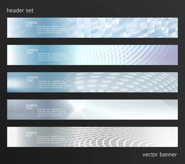 Set Elementos Diseño Plantilla Presentación Empresarial Ilustración Vectorial Fondo Banners — Archivo Imágenes Vectoriales