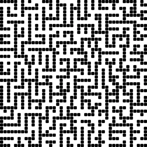 Labyrint Textury Vinobraní Místo Pro Text Izolované Abstraktní Ilustrace Koncepce — Stockový vektor