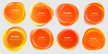 Soyut bulanık şekiller renk değişimini etkiler yumuşak geçiş, arkaplan sunumu tema ürünleri için doku, vektör illüstrasyon eps10