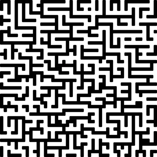 Maze Textuur Vintage Plaats Voor Tekst Geïsoleerd Abstracte Illustratie Concept — Stockvector