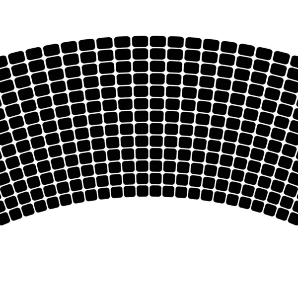 Fondo Blanco Negro Geométrico Moderno Con Píxeles Cuadrados Elemento Diseño — Archivo Imágenes Vectoriales