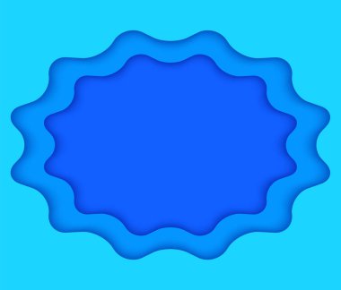 Origami şekilli kağıt sanatı 3 boyutlu soyut arkaplan. Kağıt dalgaları, katman dokusu. Geometrik yerleşim. Element tasarımı. Sunum çerçevesi teması için 10 vektör illüstrasyonu yeni ürünler, fotoğraf