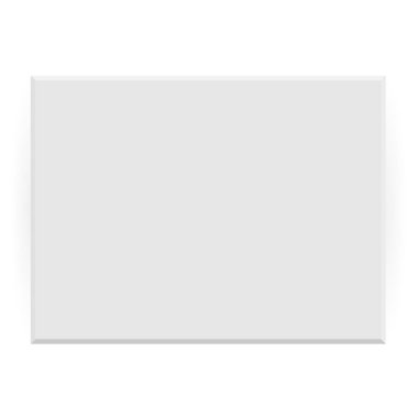 Sunum kare restangle resim çerçeve tasarımını şeffaf arkaplanda gölge ile ayarla. İzole edilmiş boş duvarda 3 boyutlu pankart var. Fotoğraf, resim ve metin tanıtımı için vektör illüstrasyonu EPS10