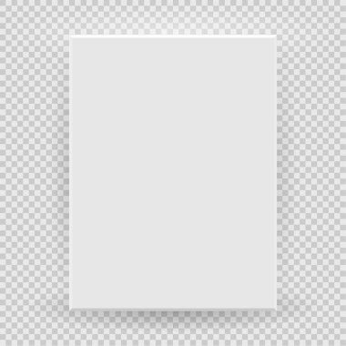 Sunum kare restangle resim çerçeve tasarımını şeffaf arkaplanda gölge ile ayarla. İzole edilmiş boş duvarda 3 boyutlu pankart var. Fotoğraf, resim ve metin tanıtımı için vektör illüstrasyonu EPS10