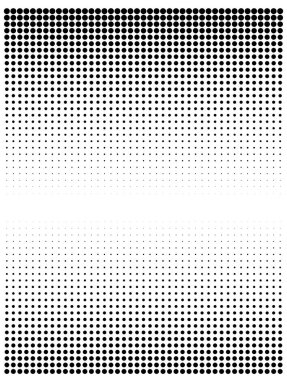 Tasarım ögeleri sembolü. Beyaz arkaplanda düzenlenebilir renk yarım ton çerçeve nokta çember deseni. Vektör illüstrasyonunda siyah rastgele noktalar var. Yarım ton çember noktası metni kullanarak kenarlık simgesini yuvarla