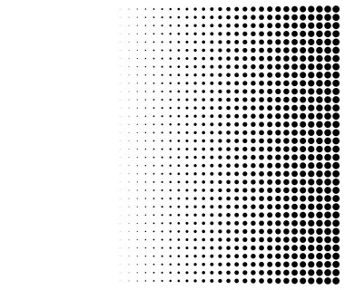 Tasarım ögeleri sembolü. Beyaz arkaplanda düzenlenebilir renk yarım ton çerçeve nokta çember deseni. Vektör illüstrasyonunda siyah rastgele noktalar var. Yarım ton çember noktası metni kullanarak kenarlık simgesini yuvarla