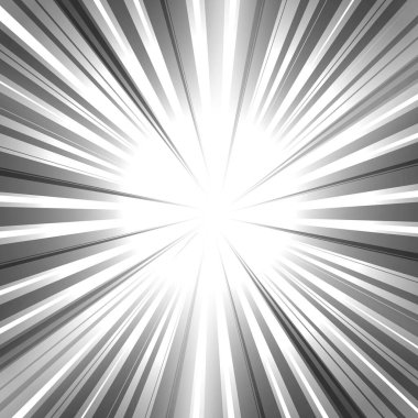 Reklam broşürü tasarım elemanlarını ayarla. Mavi arka plan, merkezden gelen parlak ışık ışınları ile zarif bir grafik güneş çiçeği. Şablon broşürü, yerleşim broşürü, haber bülteni için vektör illüstrasyonu EPS10