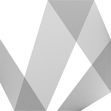 Tasarım elemanları. Virajlı keskin köşeler. Beyaz arka planda soyut dikey kırık çizgiler izole edildi. Yaratıcı grup sanatı. Vektör illüstrasyon EPS 10. Harman Aracı kullanılarak oluşturulan siyah çizgiler