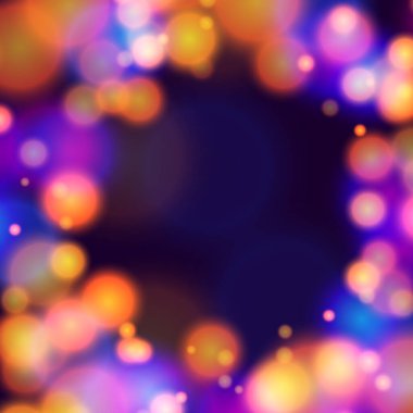 Karanlık uzayda parlak fütüristik çizgiler ve yıldız konsepti. Enerji teknolojisi fikri. Tasarım elemanları iş sunum şablonu. Sancak arkaplanı için EPS10 vektör illüstrasyonu, arkaplan ışığı