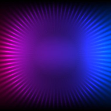 Çok amaçlı sunum için iş şablonları. Kolay düzenlenebilir EPS 10 düzeni. Tasarım broşürü A4 format reklamı, Kuzey Işıkları neon etkisi mor arkaplan parti broşürü