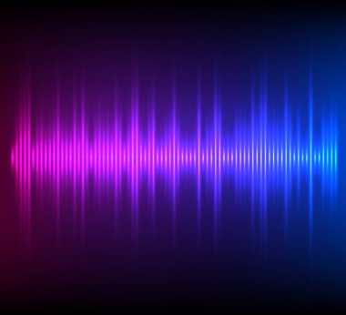 Çok amaçlı sunum için iş şablonları. Kolay düzenlenebilir EPS 10 düzeni. Tasarım broşürü A4 format reklamı, Kuzey Işıkları neon etkisi mor arkaplan parti broşürü