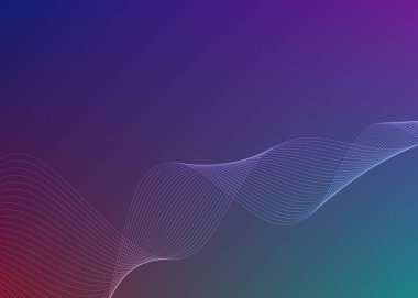 Çok amaçlı sunum için iş şablonları. Kolay düzenlenebilir EPS 10 düzeni. 4 tasarım broşürü A4 format reklamı, Kuzey Işıkları 'nın mor arka plan etkinlik broşürü üzerindeki neon etkisi