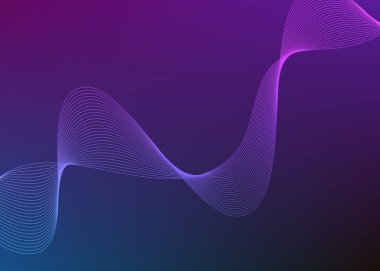 Çok amaçlı sunum için iş şablonları. Kolay düzenlenebilir EPS 10 düzeni. 4 tasarım broşürü A4 format reklamı, Kuzey Işıkları 'nın mor arka plan etkinlik broşürü üzerindeki neon etkisi