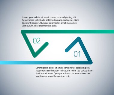 Tasarım elemanları döngü biçimi arka plan iş sunum şablonu. Grafik işlemleri için vektör illüstrasyon EPS 10 Şirketiniz, endüstri bilgisi, afişler, web sayfası düzeni, raporlama firması