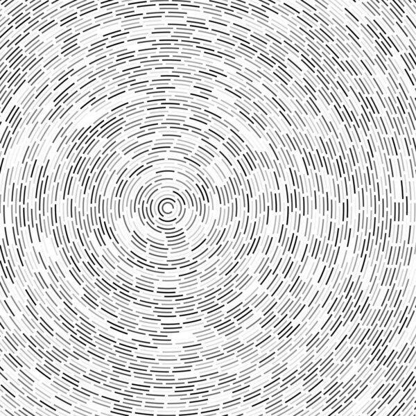 Design element many streak. Isolated bold vector colors & black ring from thin to thick. Radar circle. Symbol monitor airplane . Vector illustration EPS 10 for your tech presentation flyer layout