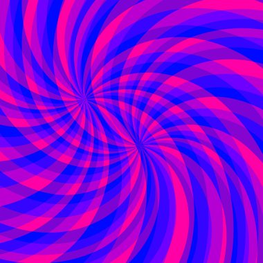 Parlak parlak perspektifin soyut spiral arka planı ve sarı turuncu kıvrım çizgisi. Vektör illüstrasyonu 10 'a düştü. İş broşürleri, el ilanları, afişler, lolipop şekerler, etiket