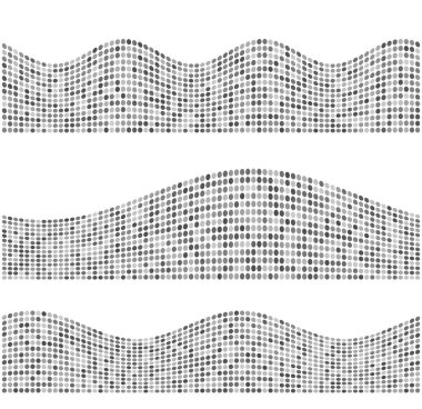 Siyah elips element çemberli modern geometrik arkaplan. Grafiksel resim şablonu pürüzsüz desen. İş broşürü, pankart tasarımı ve reklam broşürü için soyut vektör ilüstrasyonu 10 puan.