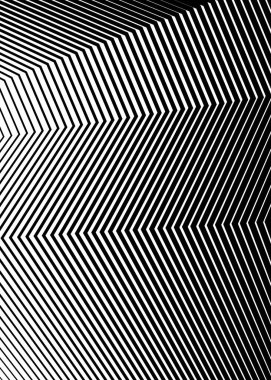 Tasarım elemanları. Virajlı keskin köşeler. Beyaz arka planda soyut dikey kırık çizgiler izole edildi. Yaratıcı grup sanatı. Vektör illüstrasyon EPS 10. Harman Aracı kullanılarak oluşturulan siyah çizgiler