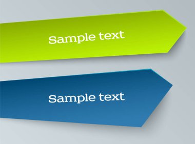 Tasarım elemanları iş sunum şablonu. Geometrik vektör eps10 yatay pankartları ayarlayın. Parlak plastik kartlar, malzeme tasarım tarzında yapılmış gölgeler. Origami kağıt parçaları. Yeni Koleksiyon Etiketleri