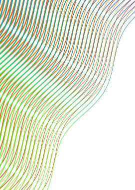 Doğrusal arkaplan. Tasarım elemanları. Poligonal çizgiler. Banknotlar için koruyucu katman, sertifika şablonu. İnceden kalın EPS 10 'a farklı kalınlıklarda vektör vektör çizgileri