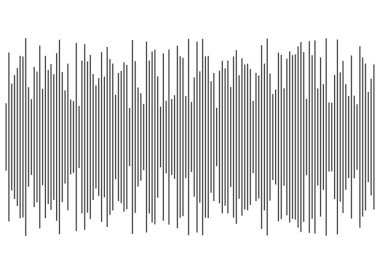 Beyaz arkaplanda izole edilmiş renk eşitleyici. Vektör çizimi. Nabız müzik çalar. Ses dalgası logosu. Vektör tasarım ögesi Ses dalgası şablonu görselleştirme sinyalinin posteriName