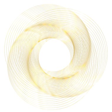 Tasarım elemanları. Parlak çizgilerin dalgası. Beyaz arka planda soyut parlak dalgalı çizgiler izole edildi. Yaratıcı çizgi sanatı. Düğün davetiyesi için vektör illüstrasyon EPS 10 sanat deco biçimi