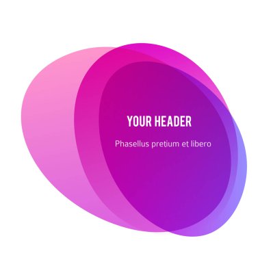 Soyut bulanık şekiller renk değişimini etkiler yumuşak geçiş, arkaplan sunumu tema ürünleri için doku, vektör illüstrasyon eps10