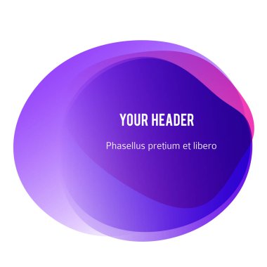 Soyut bulanık şekiller renk değişimini etkiler yumuşak geçiş, arkaplan sunumu tema ürünleri için doku, vektör illüstrasyon eps10