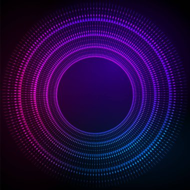 Renk müzik eşitleyicisi - farklı neşeli olaylar için ses dalgaları soyut - mor arkaplan. 10 vektör illüstrasyonu sunum şablonu, broşür tasarım sayfası, kapak dergisi moskup 'u kullanılabilir