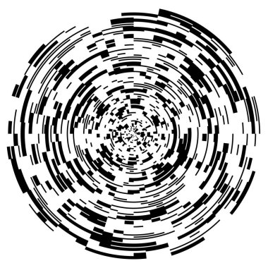 Tasarım ögeleri sembolü. Beyaz arkaplanda Düzenlenebilir Yarım Tonlu nokta çizgisi deseni. Vektör illüstrasyonu rastgele noktalı 10 kare ekliyor. Yarım ton çizgi dokusu kullanarak kenarlık simgesini yuvarla