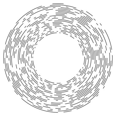 Tasarım ögeleri sembolü. Beyaz arkaplanda Düzenlenebilir Yarım Tonlu nokta çizgisi deseni. Vektör illüstrasyonu rastgele noktalı 10 kare ekliyor. Yarım ton çizgi dokusu kullanarak kenarlık simgesini yuvarla