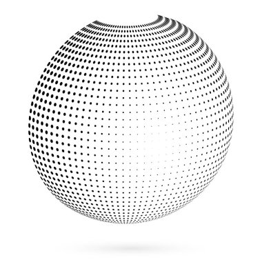 Beyaz üzerine izole edilmiş satranç küreleri olan üç boyutlu dekoratif toplar. Vektör illüstrasyonu EPS10. Reklam ilanınız, sunum şablonunuz, broşür planınız, kitap kapağınız için tasarım unsurları.