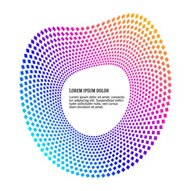 Konfeti yıldızlı klasik soyut beyaz vektör arkaplanı. Çok renkli yıldızlı dekoratif desen. Uzayın eski moda çizimleri. Tatil, büyüleyici arkaplan - Yarım ton daireler deseni