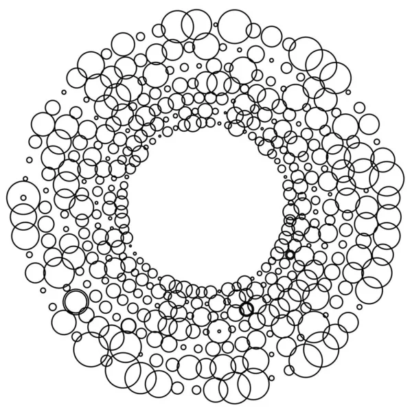 Elementos Diseño Símbolo Icono Editable Patrón Punto Hexágono Medio Tono — Archivo Imágenes Vectoriales