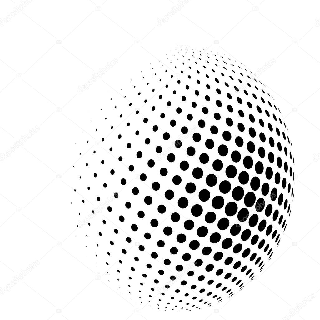 3D decorative balls with chess dot spheres isolated on white. Vector illustration EPS10. Design elements for your advertising flyer, presentation template, brochure layout, book cover.