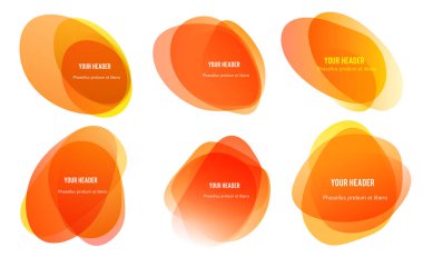 Soyut sıvı şekil. Akışkan bulanık şekiller yumuşak geçişi belirler. Geometrik çizgileri olan izole eğimli dalgalar, noktalar. Sancaklar, logolar, broşürler, sunumlar için vektör illüstrasyon eps10 dokusu