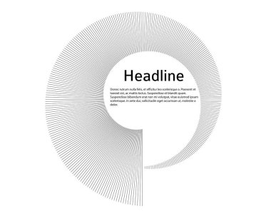 Büküm çizgilerinin beyaz arka planında soyut spiral gökkuşağı tasarımı ögesi. Vektör İllüstrasyonu, geleneksel oran vektör ikonu Fibonacci spiralinin 10 Altın oranına ulaştı. Zarif kartvizit için