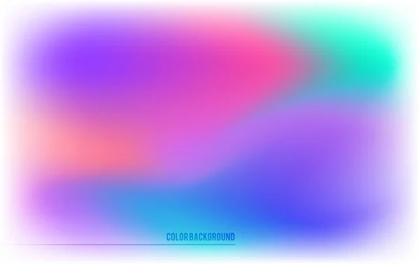 Verwischen Sie Regenbogen Farbverlauf Hintergrund Der Fantasie Mehrfarbig Mit Platz — Stockvektor