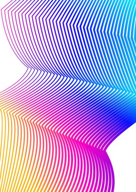 Siyah çizgi elementli modern geometrik arkaplan. Grafik resim şablonu deseni. İş broşürü, pankart tasarımı ve reklam broşürü için soyut vektör ilüstrasyonu 10 puan.