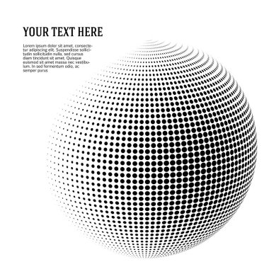 Beyaz üzerine izole edilmiş satranç küreleri olan üç boyutlu dekoratif toplar. Vektör illüstrasyonu EPS10. Reklam ilanınız, sunum şablonunuz, broşür planınız, kitap kapağınız için tasarım unsurları.