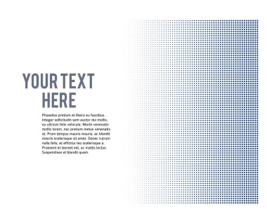 Tasarım elemanları sunum şablonu. En düşük dikey pankart renkleri arkaplan, arkaplan. Geometrik yarım ton gradyanı. Kartvizit düzeni için vektör illüstrasyonu EPS 10, rapor şablonunu kapsar