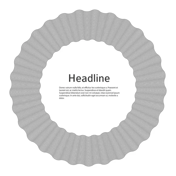 Tasarım elemanları. Bir sürü mor çizgi çemberi dalgası. Beyaz arka planda soyut gökkuşağı dalgalı çizgiler izole edildi. Vektör illüstrasyon EPS 10. Harmanlama Aracı kullanılarak oluşturulan çizgilerle renkli dalgalar