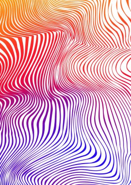 Modern renkli akış posteri. Gökkuşağı rengindeki dalga sıvısı arka planı yansıtır. Tasarım projen için sanat tasarımı. Vektör illüstrasyonu EPS10 veya kitapçık düzeni, sağlık broşürü, haber bülteni