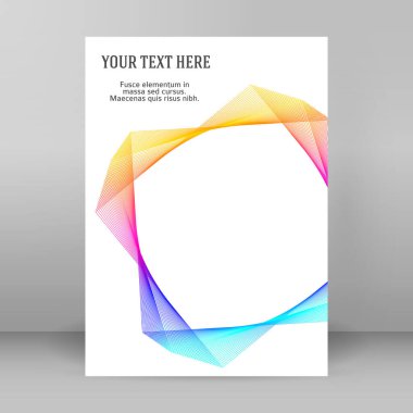 Yumuşak gökkuşağı rengi. Doğrusal arkaplan. Tasarım elemanları. Poligonal çizgiler. Guilloche. Banknotlar, diplomalar ve sertifikalar için koruyucu katman. Vektör illüstrasyonu EPS 10