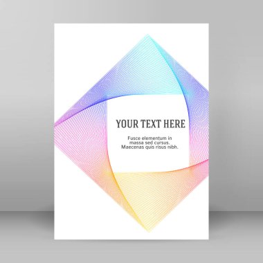 Yumuşak gökkuşağı rengi. Doğrusal arkaplan. Tasarım elemanları. Poligonal çizgiler. Guilloche. Banknotlar, diplomalar ve sertifikalar için koruyucu katman. Vektör illüstrasyonu EPS 10