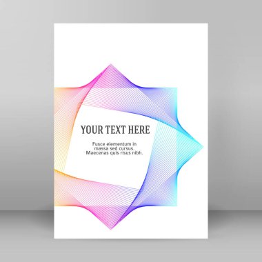 Yumuşak gökkuşağı rengi. Doğrusal arkaplan. Tasarım elemanları. Poligonal çizgiler. Guilloche. Banknotlar, diplomalar ve sertifikalar için koruyucu katman. Vektör illüstrasyonu EPS 10