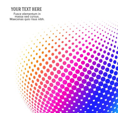 Satranç yarım ton küreli üç boyutlu dekoratif toplar beyaz üzerine izole edilmiş nokta küreler. Vektör illüstrasyonu EPS10. Reklam ilanınız, sunum şablonunuz, broşür planınız, kitap kapağınız için tasarım unsurları