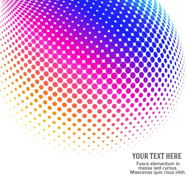 Satranç yarım ton küreli üç boyutlu dekoratif toplar beyaz üzerine izole edilmiş nokta küreler. Vektör illüstrasyonu EPS10. Reklam ilanınız, sunum şablonunuz, broşür planınız, kitap kapağınız için tasarım unsurları